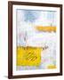 Yellow echo-Hyunah Kim-Framed Art Print