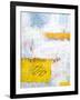 Yellow echo-Hyunah Kim-Framed Art Print