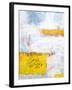 Yellow echo-Hyunah Kim-Framed Art Print