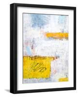 Yellow echo-Hyunah Kim-Framed Art Print