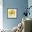 Yellow Elephant-Wyanne-Framed Giclee Print displayed on a wall