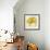 Yellow Elephant-Wyanne-Framed Giclee Print displayed on a wall
