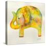 Yellow Elephant-Wyanne-Stretched Canvas