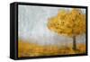 Yellow Eternal Tree-Walt Johnson-Framed Stretched Canvas