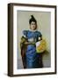 Yellow Fan, 1889-Pompeo Massani-Framed Giclee Print