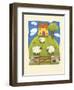 Yellow Farmhouse-Sophie Harding-Framed Art Print