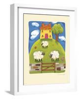 Yellow Farmhouse-Sophie Harding-Framed Art Print