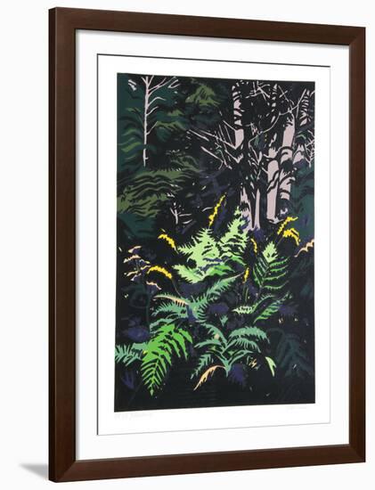 Yellow Ferns-Jon Carsman-Framed Limited Edition