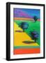 Yellow Field-Paul Powis-Framed Giclee Print