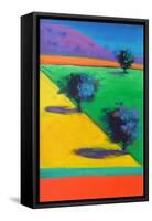 Yellow Field-Paul Powis-Framed Stretched Canvas