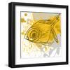 Yellow Fish-Irena Orlov-Framed Art Print