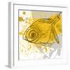 Yellow Fish-Irena Orlov-Framed Art Print