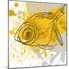 Yellow Fish-Irena Orlov-Mounted Art Print