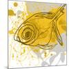 Yellow Fish-Irena Orlov-Mounted Art Print