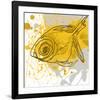 Yellow Fish-Irena Orlov-Framed Art Print