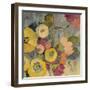 Yellow Floral Duo I Crop-Silvia Vassileva-Framed Art Print