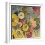 Yellow Floral Duo I Crop-Silvia Vassileva-Framed Art Print