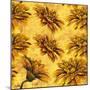 Yellow Floral Pattern I-Elizabeth Medley-Mounted Art Print
