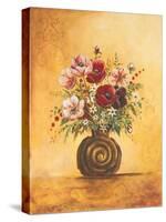 Yellow Floral Study I-Gregory Gorham-Stretched Canvas