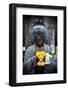 Yellow Floral Woman, 2017-null-Framed Photographic Print