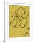 Yellow Flower-Léonor Mataillet-Framed Art Print