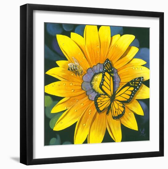 Yellow Flower-Scott Westmoreland-Framed Premium Giclee Print