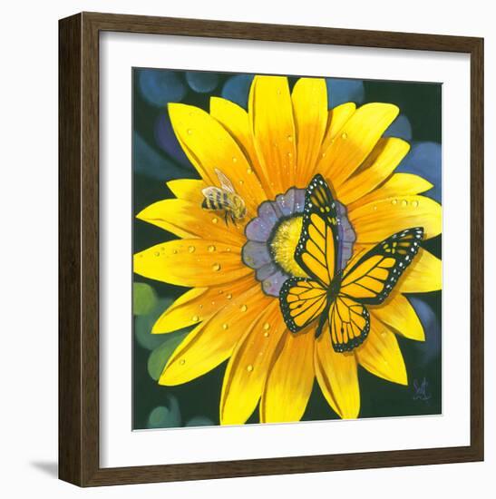 Yellow Flower-Scott Westmoreland-Framed Premium Giclee Print