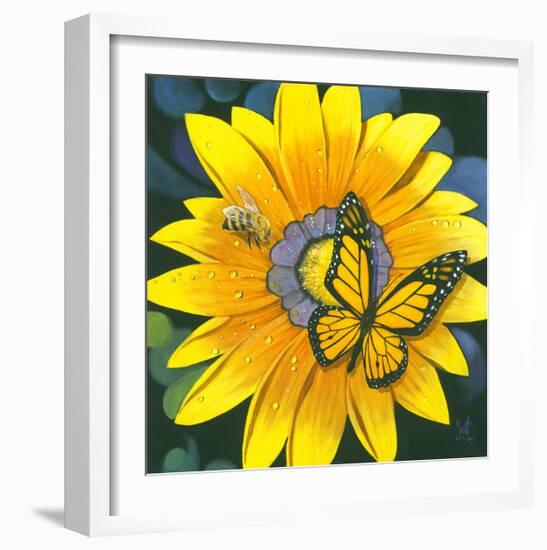 Yellow Flower-Scott Westmoreland-Framed Premium Giclee Print