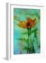 Yellow Flower.-André Burian-Framed Giclee Print