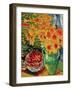 Yellow Flowers and a Bowl of Cherries, 1943 (Oil on Canvas)-Louis Valtat-Framed Giclee Print