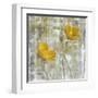 Yellow Flowers I-Carol Black-Framed Art Print