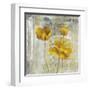 Yellow Flowers II-Carol Black-Framed Art Print