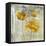 Yellow Flowers II-Carol Black-Framed Stretched Canvas