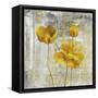 Yellow Flowers II-Carol Black-Framed Stretched Canvas