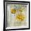 Yellow Flowers II-Carol Black-Framed Art Print