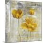 Yellow Flowers II-Carol Black-Mounted Art Print