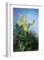 Yellow Flowers in Front of the Blue Sky-Louis-Apollinaire Sicard-Framed Giclee Print