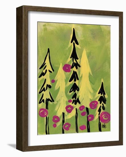 Yellow Forest-Natasha Wescoat-Framed Giclee Print