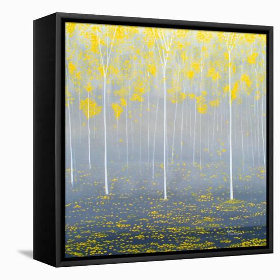 Yellow Forest-Herb Dickinson-Framed Stretched Canvas