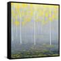 Yellow Forest-Herb Dickinson-Framed Stretched Canvas