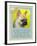 Yellow French Bulldog-Cathy Cute-Framed Giclee Print