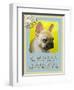 Yellow French Bulldog-Cathy Cute-Framed Giclee Print