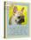 Yellow French Bulldog-Cathy Cute-Stretched Canvas