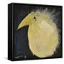 Yellow Fuzzy Bird-Tim Nyberg-Framed Stretched Canvas