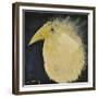 Yellow Fuzzy Bird-Tim Nyberg-Framed Giclee Print