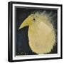 Yellow Fuzzy Bird-Tim Nyberg-Framed Giclee Print