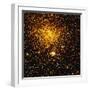 Yellow Galaxy-Stocktrek-Framed Photographic Print