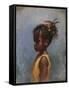 Yellow Girl-Michael Jackson-Framed Stretched Canvas