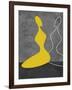 Yellow Girl-Felix Podgurski-Framed Art Print