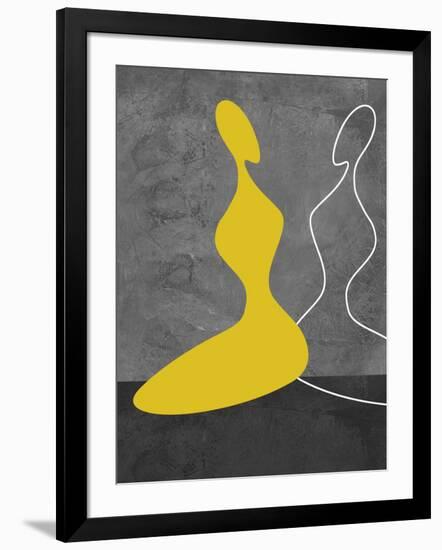 Yellow Girl-Felix Podgurski-Framed Art Print